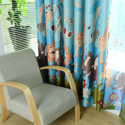 Cortinas Blackout Infantiles con Diseño de Animales - Oscurecimiento Total para Dormitorio - Image 9