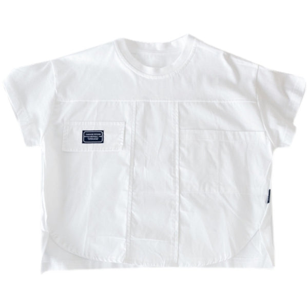 Playera Blanca de Manga Corta para Niño - Comodidad de Verano - Image 3