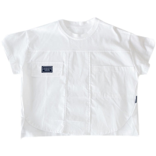 Playera Blanca de Manga Corta para Niño - Comodidad de Verano - Image 3