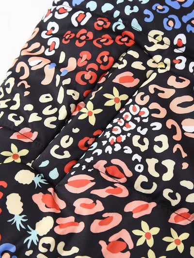 Chaqueta de Algodón Suelta con Cuello de Pie y Cierre - Image 15