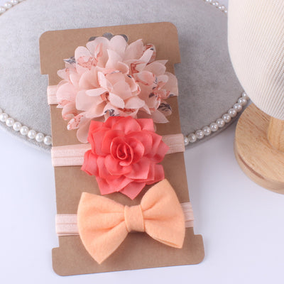 Set de 3 Bandas Elásticas Floral para Bebé - Image 6