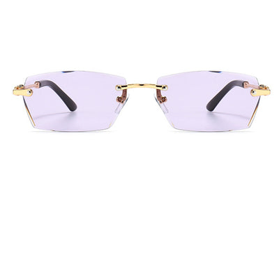 Gafas de Sol Frameless Color Gelatina - Estilo Personalidad - Image 6