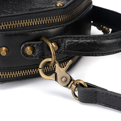 Bolso Bandolera Estilo Punk Industrial Retro para Mujer - Image 11