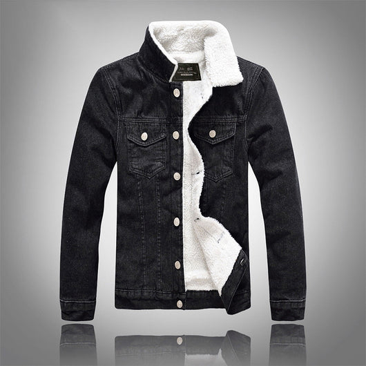 Chaqueta Denim con Forro de Lana - Image 11