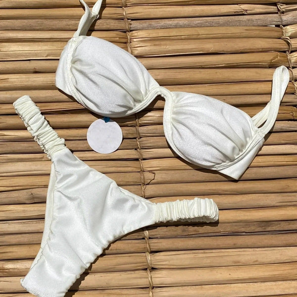 Bikini Enterizo con Armadura Europeo Americano para Mujer
