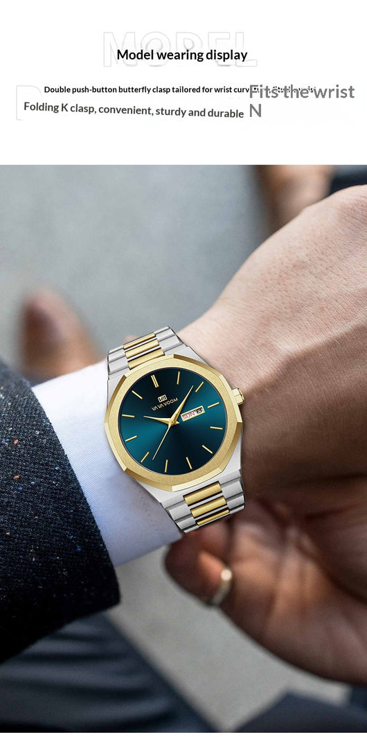 Reloj Casual Ejecutivo con Cadena de Acero - Image 14
