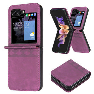 Funda Plegable Retro con Múltiples Compartimentos y Patrón Patchwork - Image 13