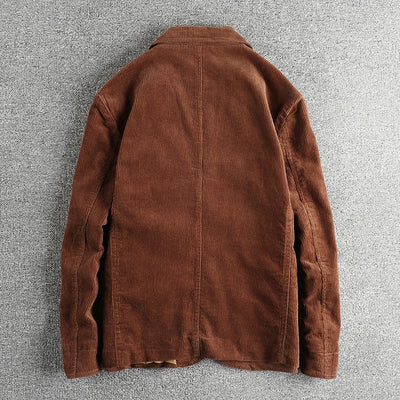 Chaqueta Retro Amekaji de Pana 100% Algodón Lavado Vintage - Image 14