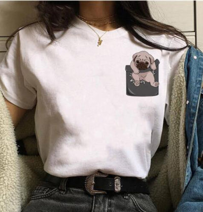 Playera Infantil con Estampado de Perrito Cartoon - Image 16