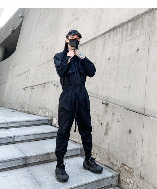 Pantalón de Trabajo Holgado Estilo Japonés para Jóvenes - Image 12