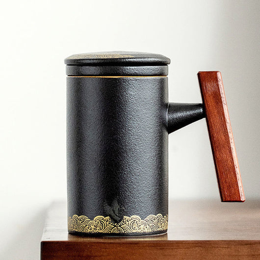 Taza de Cerámica con Degradado de Colores Estilo Antiguo - Image 4