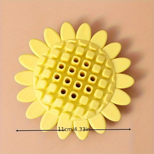 Juguete Masticable de Goma para Perros - Girasol Duradero para Cachorros - Image 2