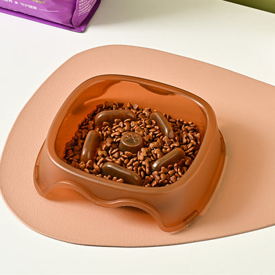Comedero Lento Antiahogo para Perros - Plato Antiasfixia para Mascotas