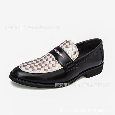 Zapatos de Cuero Casual con Punta Afilada para Hombre - Image 7