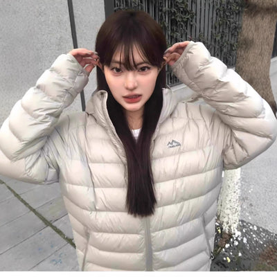 Chaqueta Deportiva de Algodón con Capucha y Patrón Cuadros Horizontales - Image 2