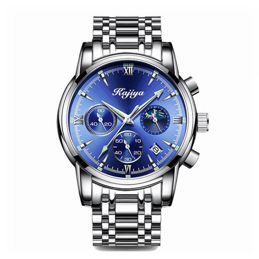 Reloj Hombre Acero Inoxidable Resistente al Agua con Calendario y Luz - Image 24