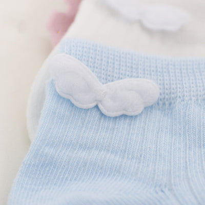 Calcetines Infantiles con Alas de Ángel Antideslizantes de Algodón - Image 7