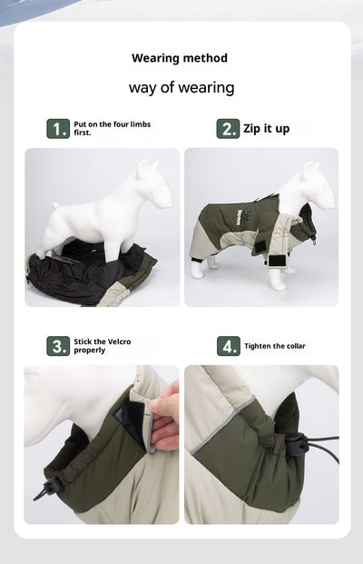 Abrigo Reflectante para Perros - Algodón Grueso con Visibilidad Alta - Image 21
