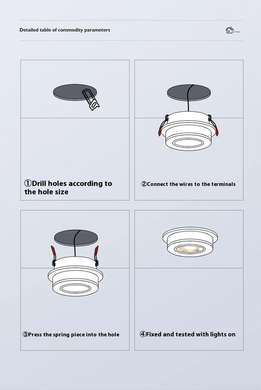 Foco LED Empotrable Plegable - Image 20