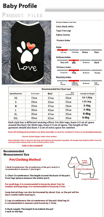 Playera Estampada con Amor para Perros - Image 7