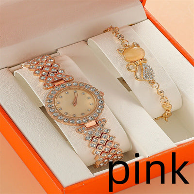 Reloj de Pulsera de Diamantes Redondos Lujo - Image 8