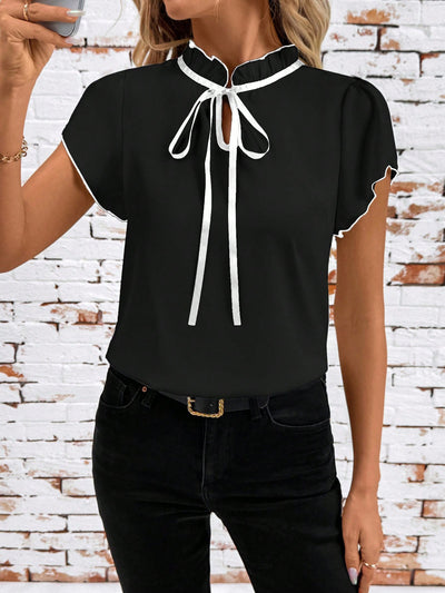 Blusa Tie-Dye con Cuello Redondo para Mujer - Image 17