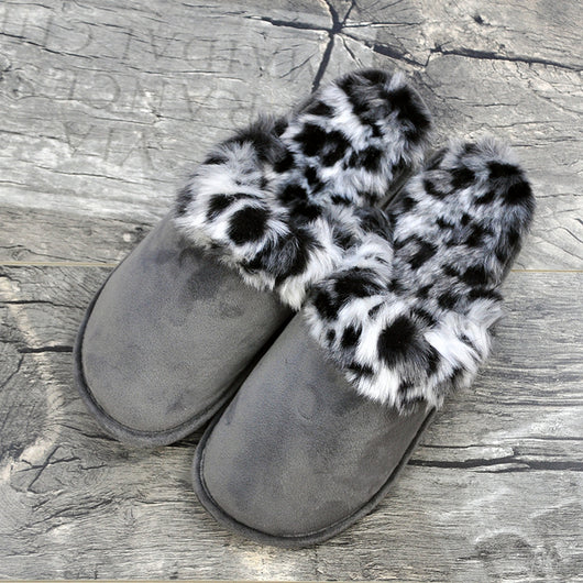 Pantuflas de Pareja en Lana con Suela Antideslizante - Image 9