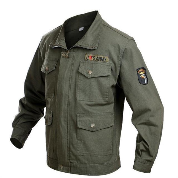 Chaqueta de Trabajo para Hombre - Traje de Protección Laboral Primavera Otoño