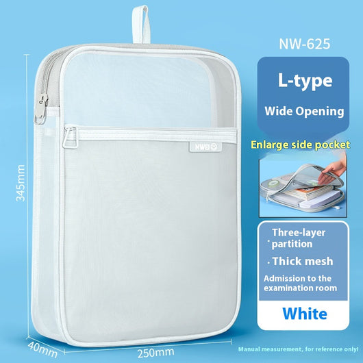 Bolsa Organizadora Transparente para Documentos y Pruebas - Image 9