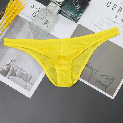 Bóxer Transparente Hombre Cintura Baja Seda Hielo Ultrafino Tanga - Image 8