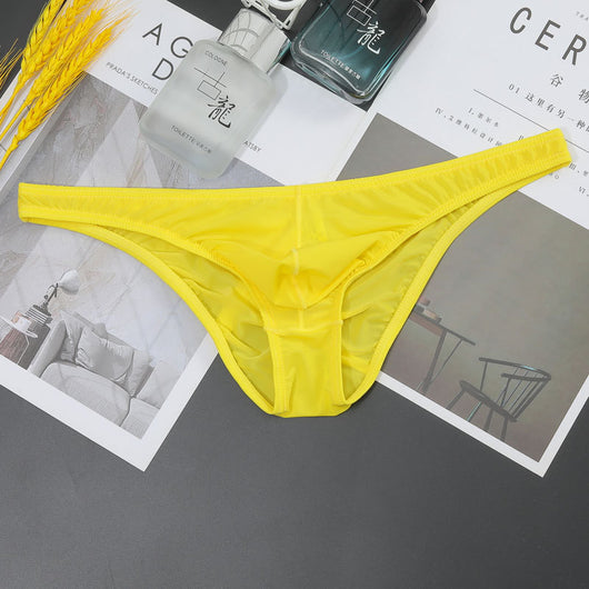 Bóxer Transparente Hombre Cintura Baja Seda Hielo Ultrafino Tanga - Image 8