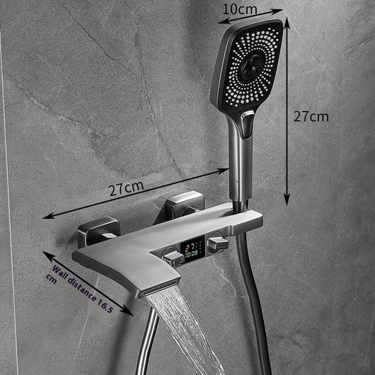 Juego de Grifo Mezclador para Bañera con Agua Fría y Caliente - Image 22