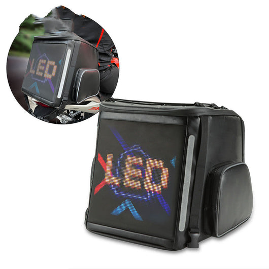 Bolsa Trasera para Moto con Pantalla LED Personalizable DIY - Image 7