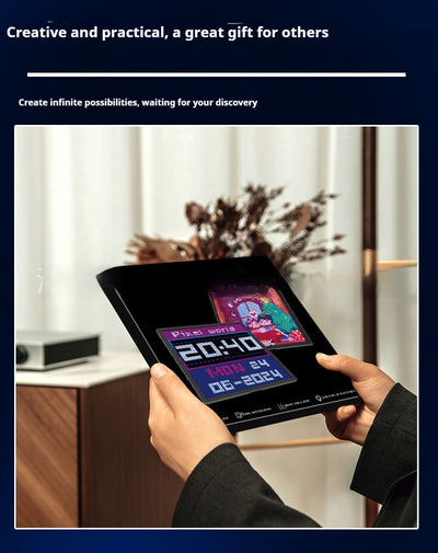 Marco de Fotos LED Bluetooth con Pantalla Pixel Personalizable - Image 10