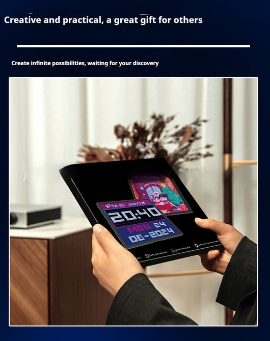 Marco de Fotos LED Bluetooth con Pantalla Pixel Personalizable - Image 10