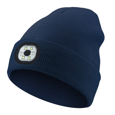 Gorro Tejido LED Recargable con Luz Removible y Lavable - Image 18