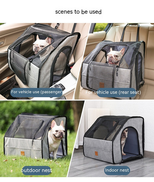 Transportín Portátil para Perros - Jaula de Viaje Cómoda y Segura - Image 6