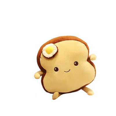 Almohada Peluche Pan Tostado - Cojín Gigante Suave para Dormir - Image 5