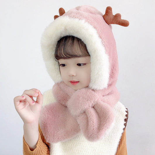 Gorro Infantil con Orejas de Conejo - Bufanda Integrada - Image 8