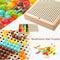 Tablero Combinado de Rompecabezas y Juegos Creativos
