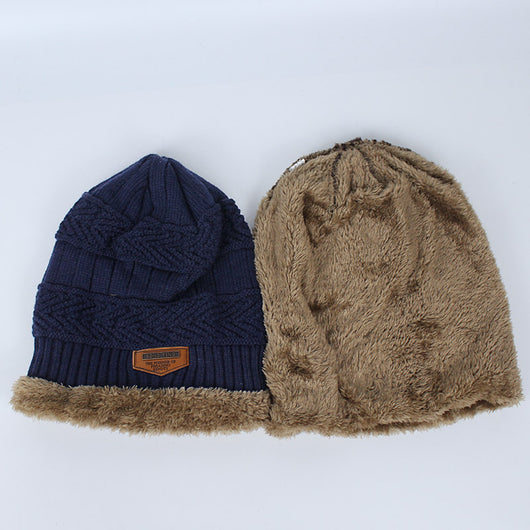 Conjunto de Gorro y Bufanda de Terciopelo Grueso para Hombre y Mujer - Image 3