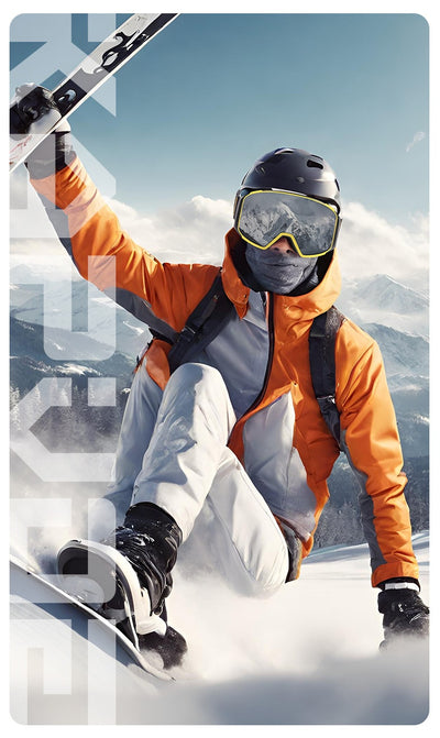 Gafas de Espejo Deportivas Antideslizantes de Doble Capa para Nieve - Image 15
