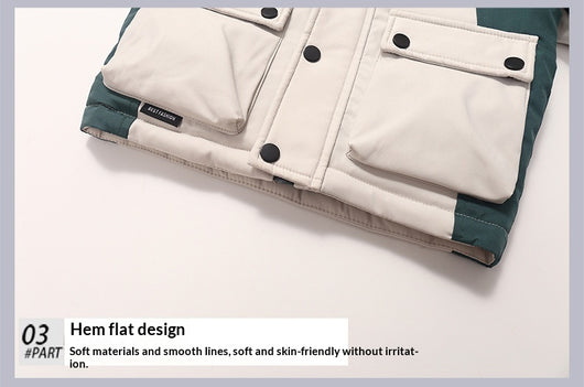 Conjunto Térmico Acolchado para Niños: Chaqueta y Pantalón Peto - Image 20