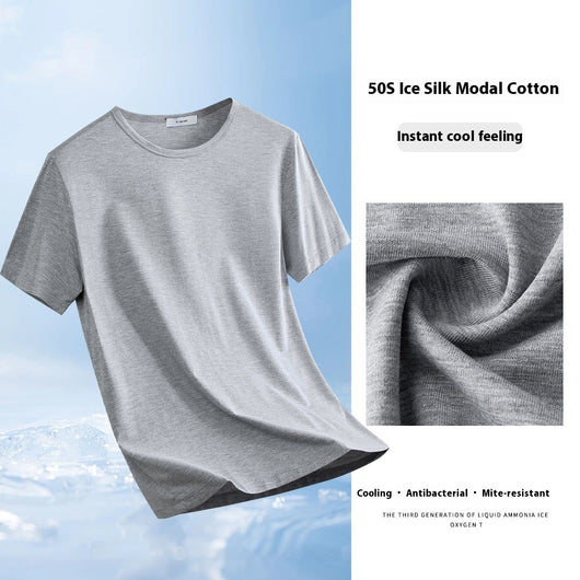 Playera Modal Ice Silk de Manga Corta para Hombre - Tecnología Refrescante - Image 13