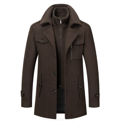 Chaqueta de Lana Térmica para Hombre - Protección Contra el Frío - Image 9