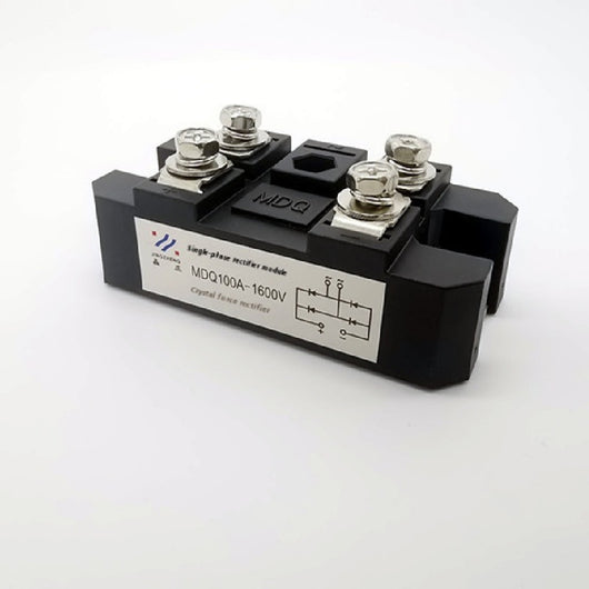 Puente Rectificador Monofásico MDQ100A 1600V - Alta Potencia Multivolaje