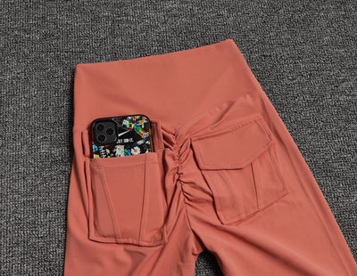 Pantalones Deportivos Ajustados para Mujer con Bolsillos y Diseño Floral - Image 24