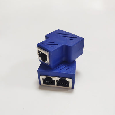 Divisor de Cable de Red RJ45 - Adaptador Splitter Ethernet de Tres Vías - Image 3