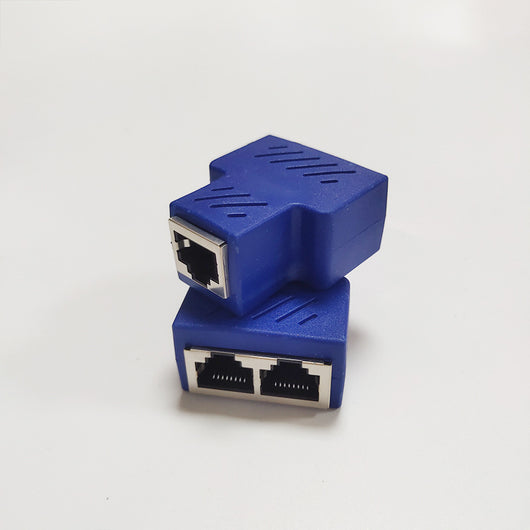 Divisor de Cable de Red RJ45 - Adaptador Splitter Ethernet de Tres Vías - Image 3