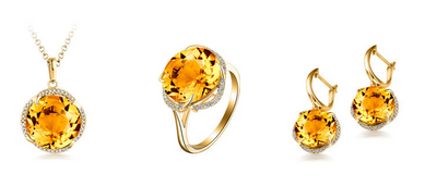 Aretes de Circonita Dorada Estilo Europeo - Elegancia Simulada - Image 3